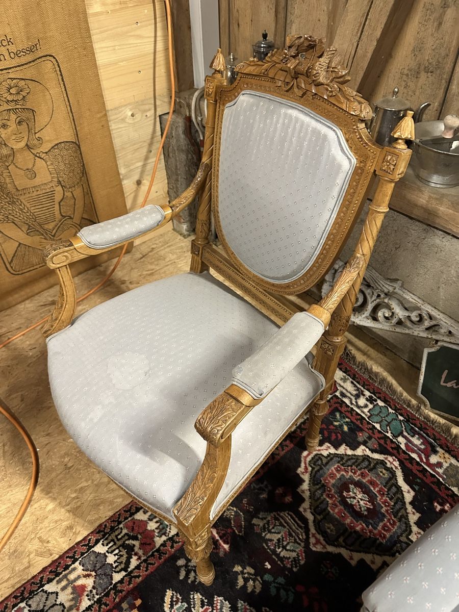 Divani: Sofa Sessel Biedermeier Lounge – Usato da Villmergen venduto da Bezdupe 1