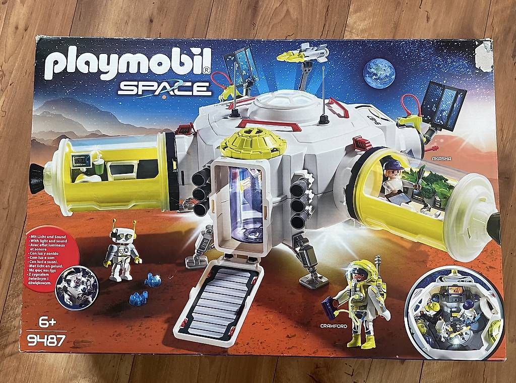 Giocattoli: PLAYMOBIL Space 9487 Mars Raum Station – Usato da Rossrüti venduto da StellaPO