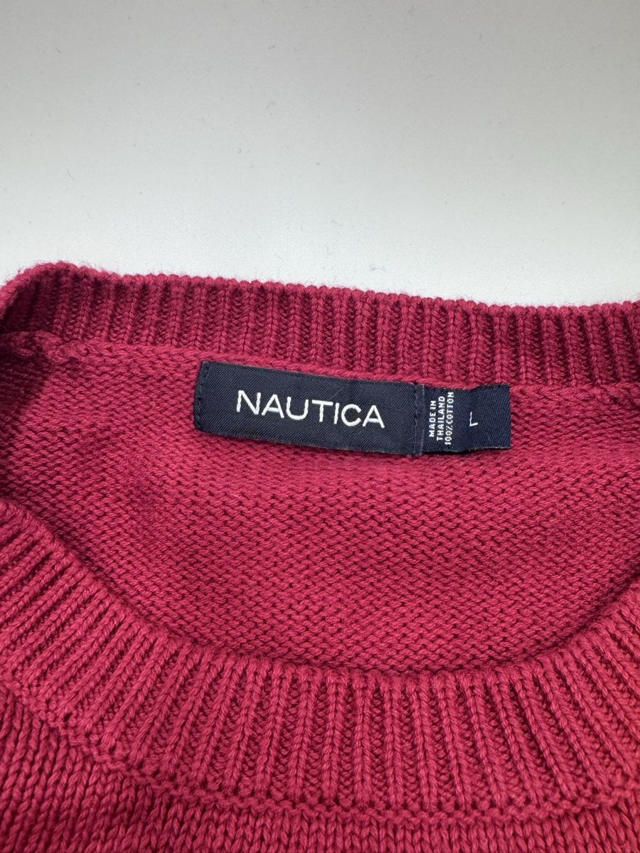 Maglioni & Felpe: Nautica Pullover Rot/Schwarz/Grau, Grösse L – Usato da Arnegg venduto da PascalHelfenberger 3