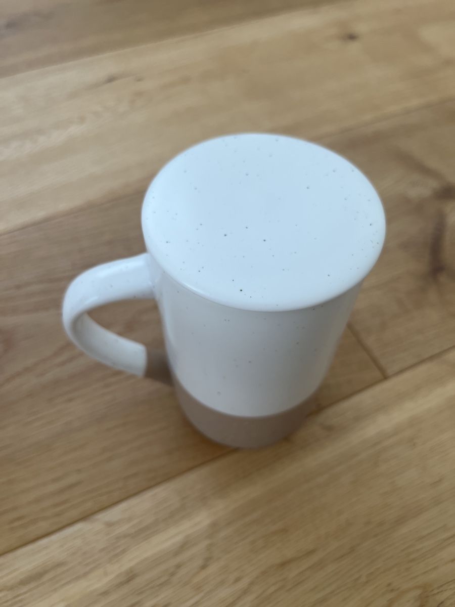 Tazze: Mora Ceramics Teetasse mit Deckel und Sieb, Neu! – Nuovo e nell'imballaggio originale da Zofingen venduto da Chris.Lila 1
