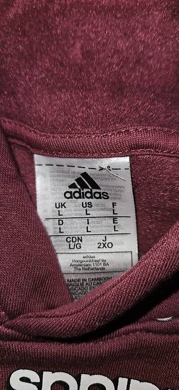 Maglioni & Felpe: Adidas Hoodie bordeaux L – Usato da wängi venduto da haa_6pqc 1