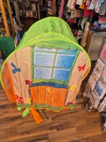 Spielzelt Kinderhaus Baumhaus grün guter Zustand B