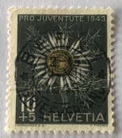Nr.J 106 Silberdistel 1943 mit Stempel  Bern