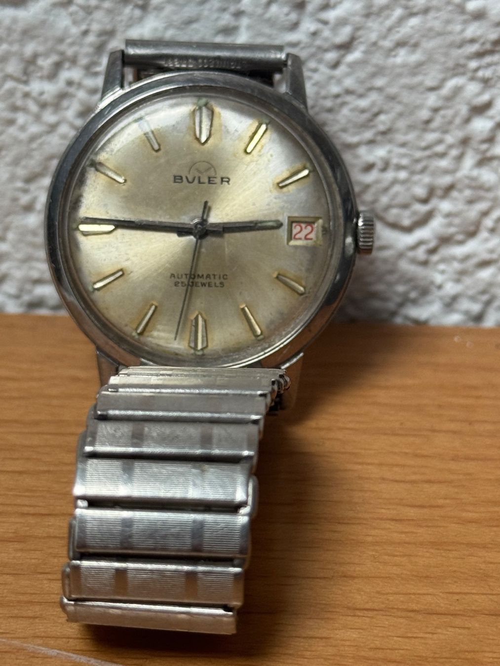Uhren: Vintage Buler Automatic Herrenuhr – Gebraucht aus Kaiseraugst von winnetou04