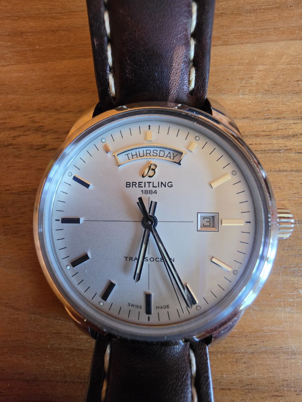 Breitling Orologi: Breitling Transocean Day & Date NP 4840fr – Nuovo (secondo la descrizione) da Dürrenroth venduto da ben_h8rx 5