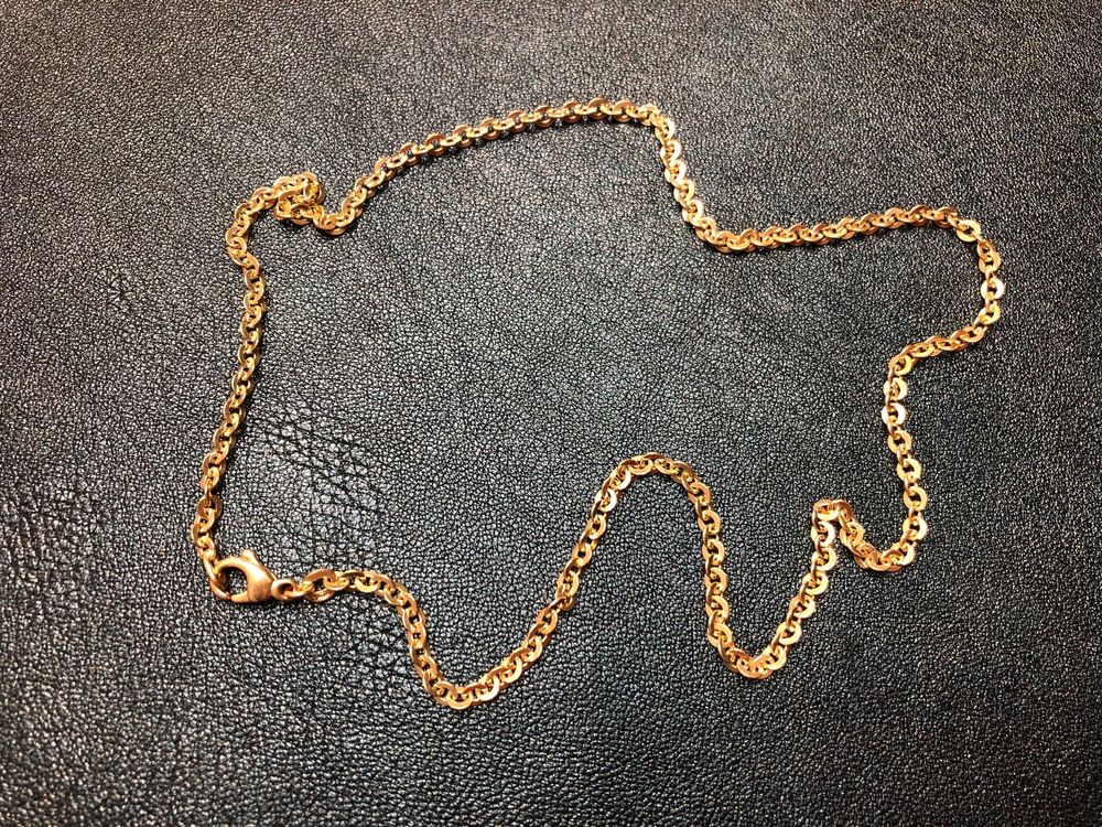 Catenine: Elegante und edle Damenkette aus 18 Karat Gelbgold Au 750 – Usato da Bern venduto da bombich 3