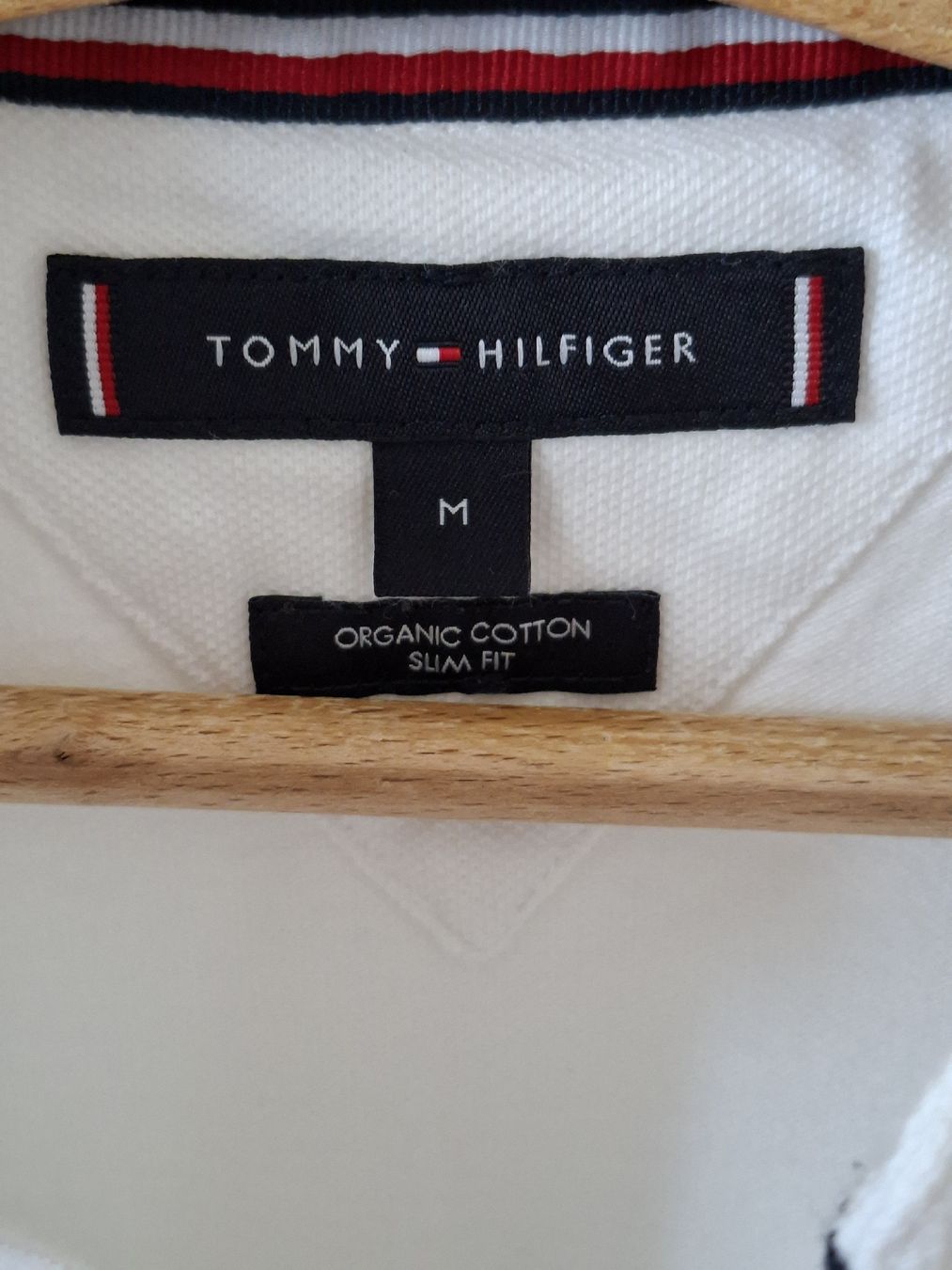 Tommy Hilfiger Magliette Polo: Polo Tommy Hilfiger blanc taille M coton 4 – Usato da Renens VD venduto da ser_j2fn 1