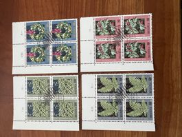 1993 PJ  CH Erstag gest.Viererblock mit Tab  (K148)