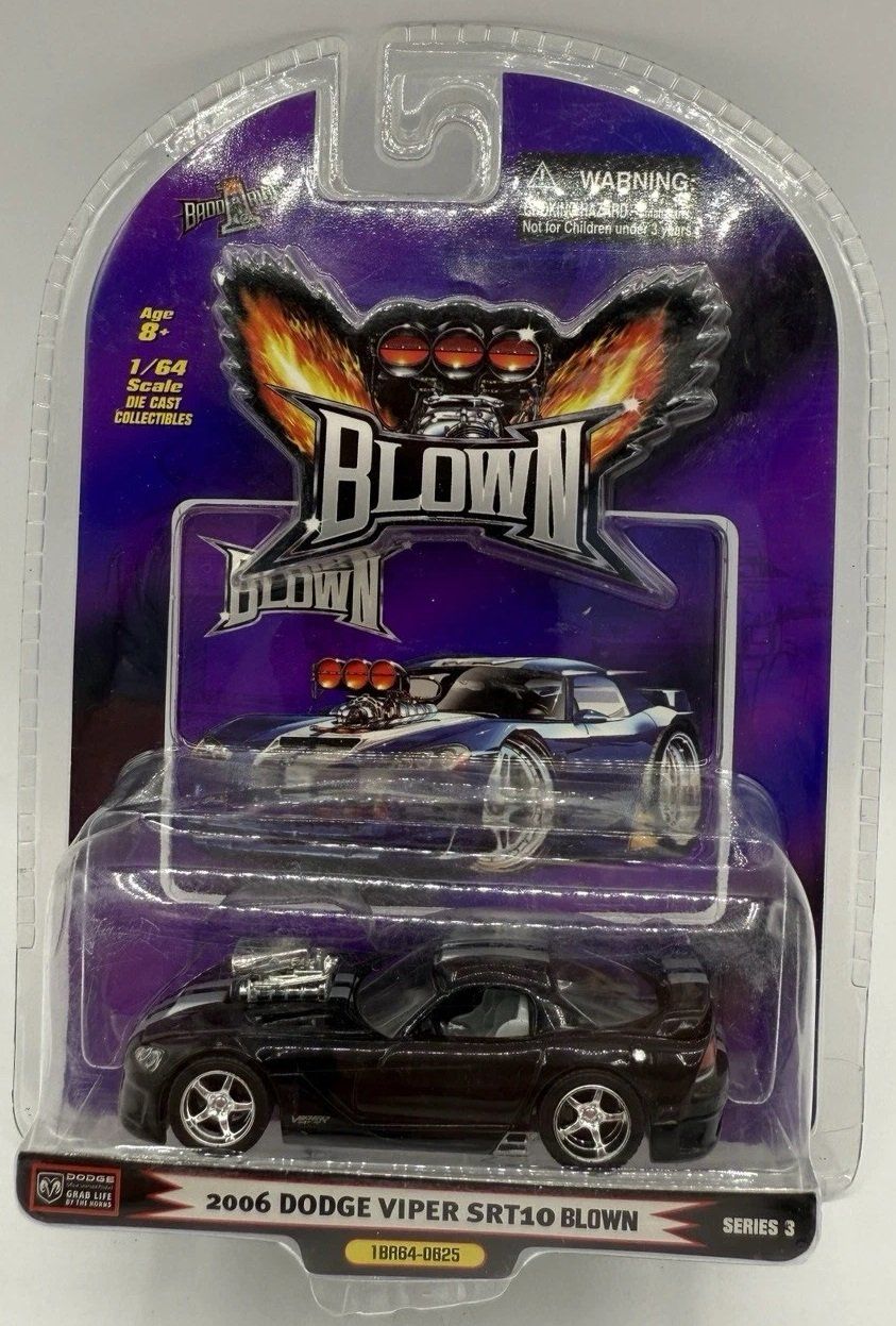 Dodge Modellini d'auto: Dodge Viper SRT10 Blown "Black" 2006 (1:60) – Nuovo e nell'imballaggio originale da Tramelan venduto da kha_jvd5