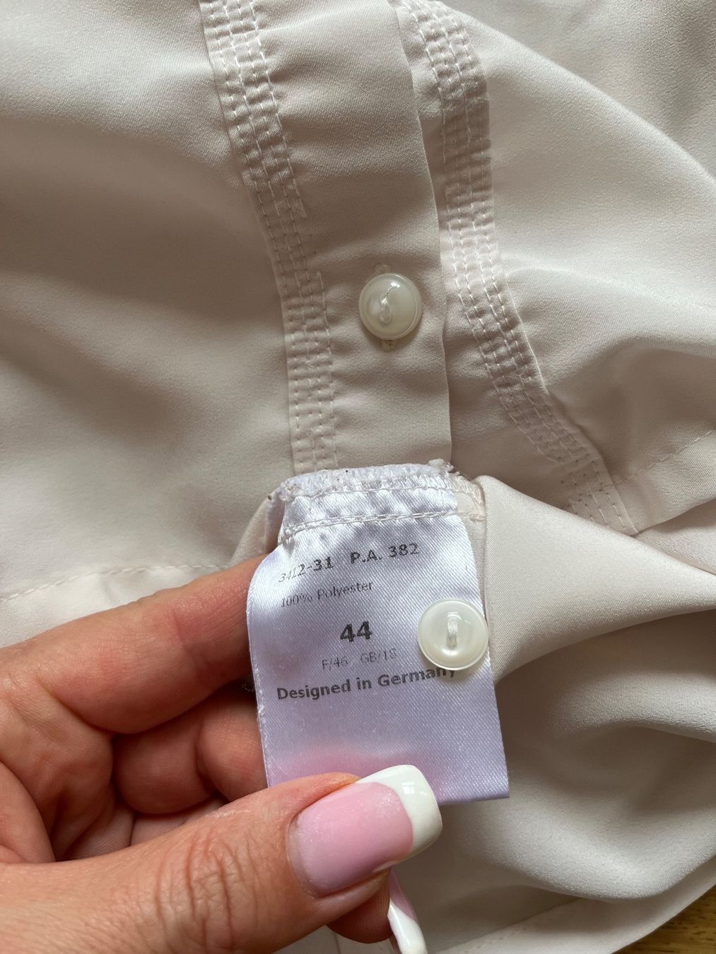 Camicette: New elegant blouse/shirt size S/M – Nuovo (secondo la descrizione) da Chêne-Bougeries venduto da Seetooyoo 5