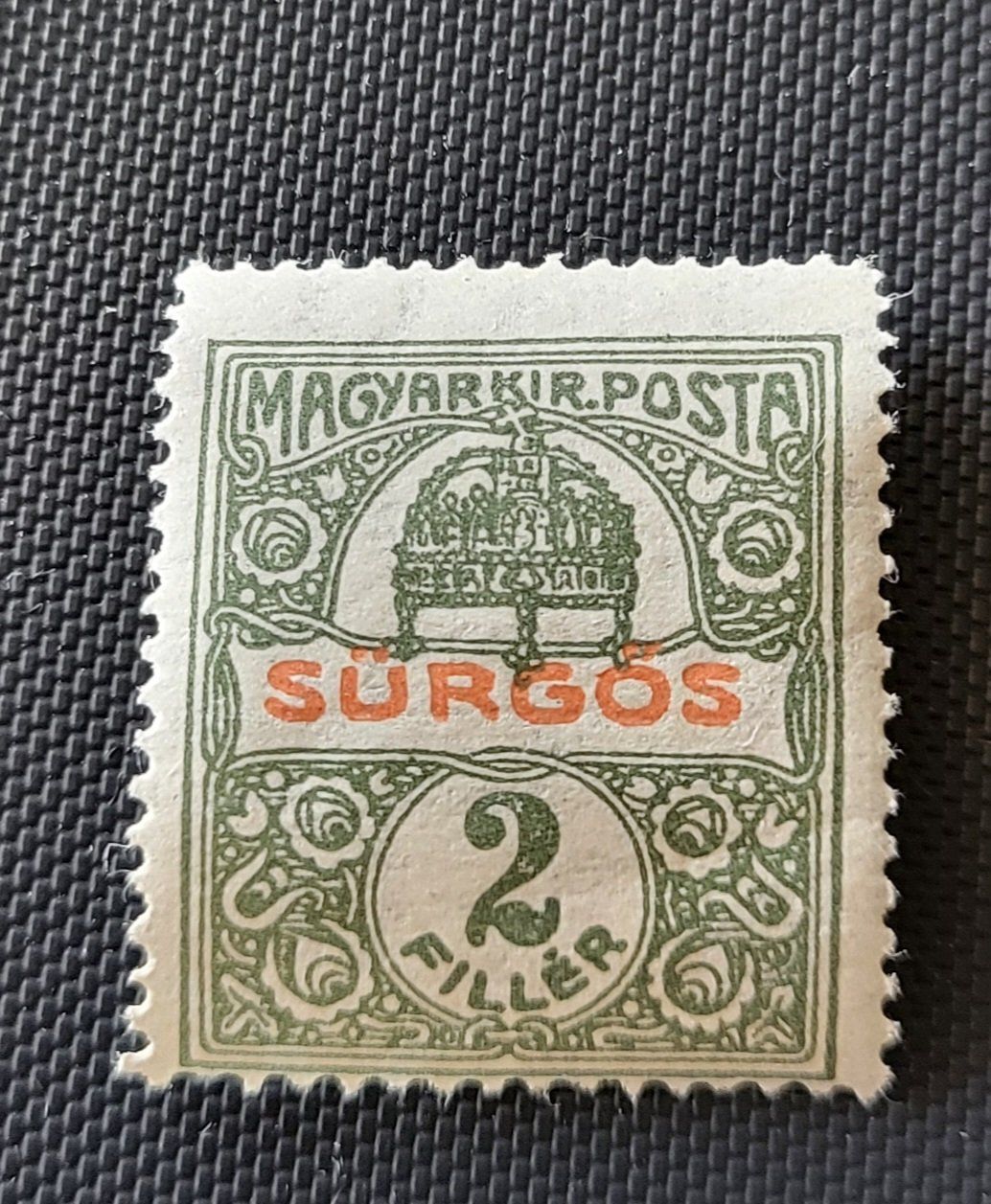 Tutti i francobolli: Ungarn 1916 alte briefmarke – Usato da St Gallen venduto da Stampsalshobby