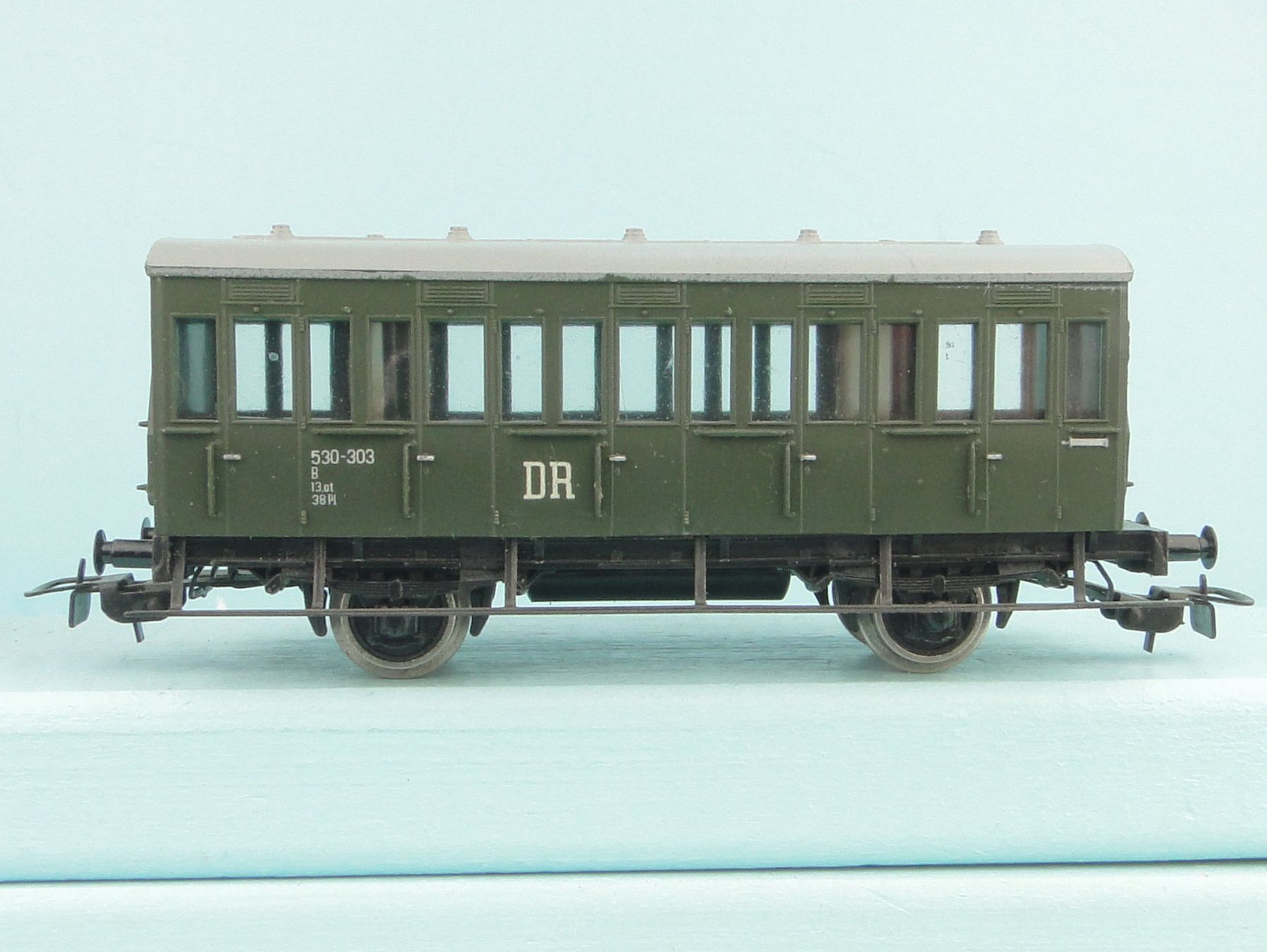 Piko Modellini di ferrovie: PIKO H0 2 DR Länderbahnwagen – Usato da Bülach venduto da cann11 1