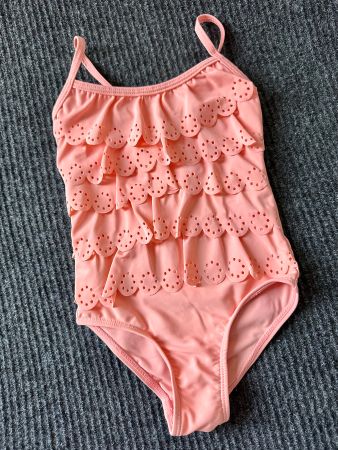 TOP 🩷 Gr 86 Rüschen Badehose Badeanzug