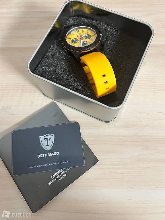De Tomaso Orologi: De Tomaso Uhren mit Metall Box – Nuovo (secondo la descrizione) da Uhwiesen venduto da mic_kd6g 4