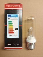 Halogenleuchtmittel selten, E27, 100W, Neu & OVP!