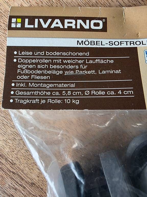 Altro per stoccaggio & trasporto: Rollen für Möbel oder Pflanzenrollee – Nuovo e nell'imballaggio originale da Ostermundigen venduto da d-p73 2