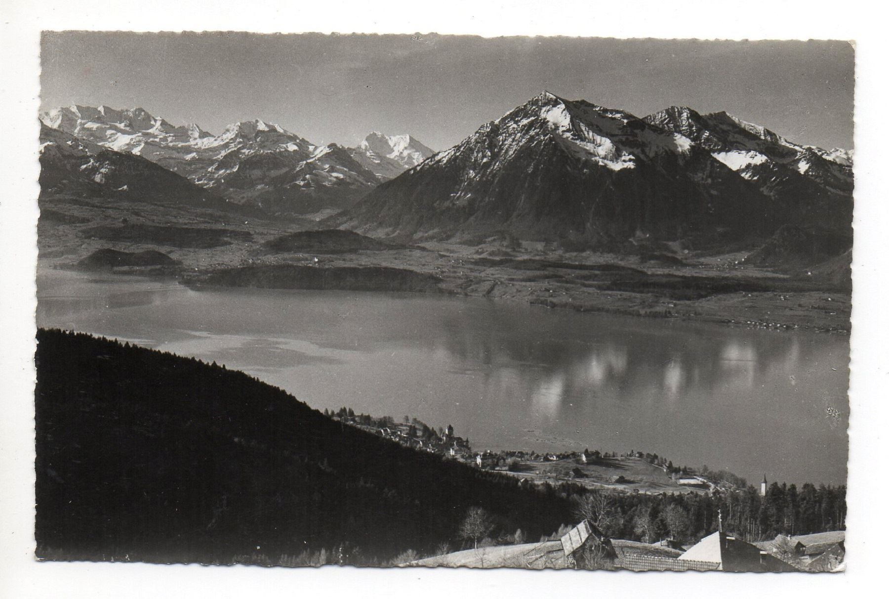 Ansichtskarten: HALTENEGG Blick auf Thunersee – Gebraucht aus Jona von philajona