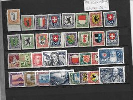 PJ 1923 - 1930 ** Kat: CHF 89.-