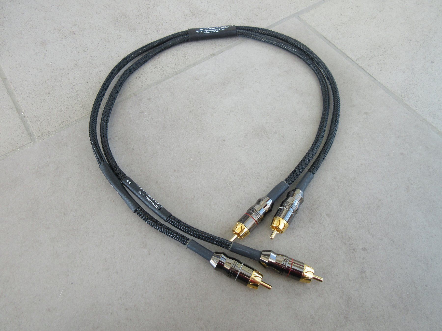 Crtech Kabel: crTECH Soundway C20 Cinch-Kabel 0.70 m – Gebraucht aus Gwatt (Thun) von collector79 5