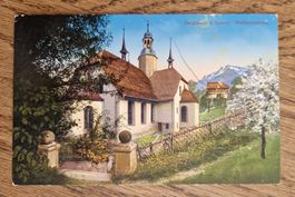 Hergiswald 1913 v. Mutter Muff z. Tochter Rosa Muff Zermatt
