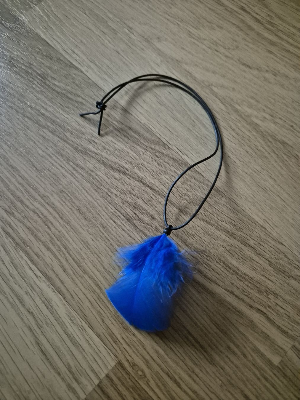 Catenine: Blaue Feder Kette Anhänger – Usato da Langenthal venduto da Polarisstern