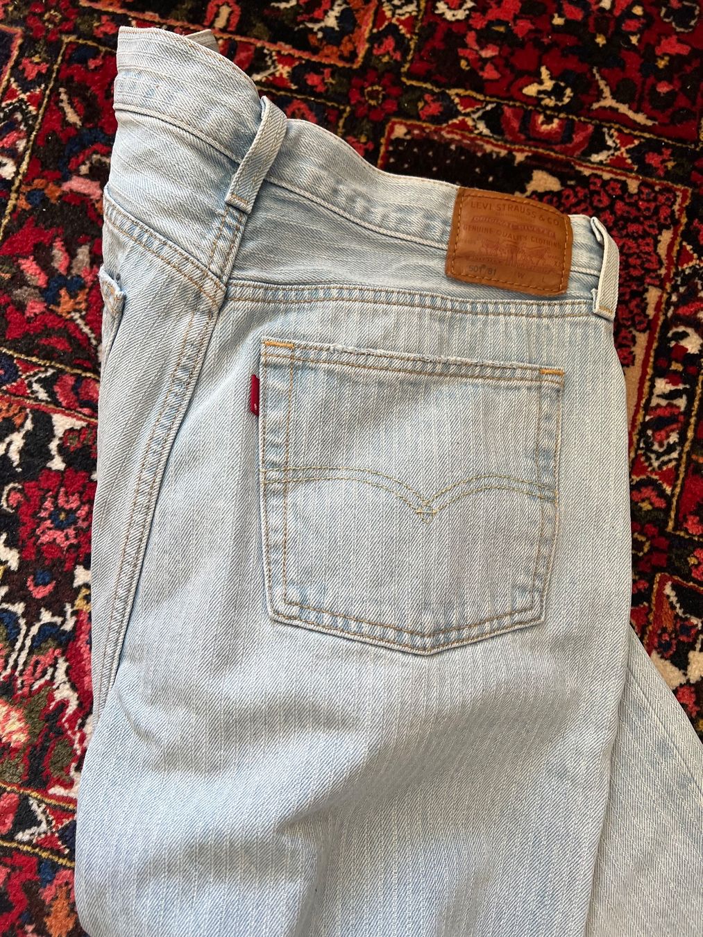 Levi's Jeans: Levi's 501 Jeans, hellblau, W30 / L29 – Usato da Zürich venduto da Girasole232 2