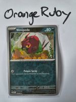 Venipede 054/086 REVERSE HOLO Black Bolt BLK English