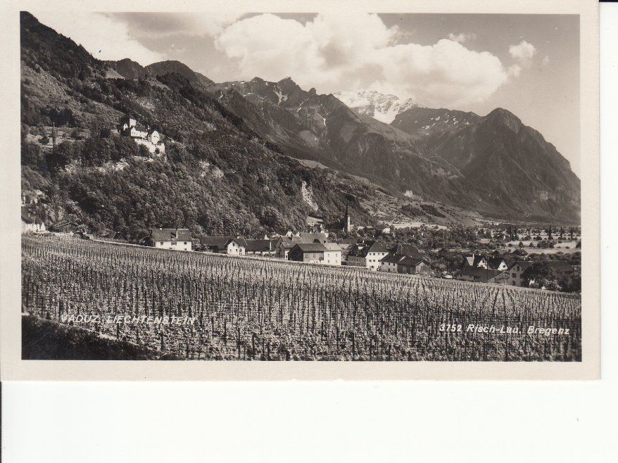 Cartoline postali: Vaduz 1934 – Usato da Bürglen TG venduto da StampGraf