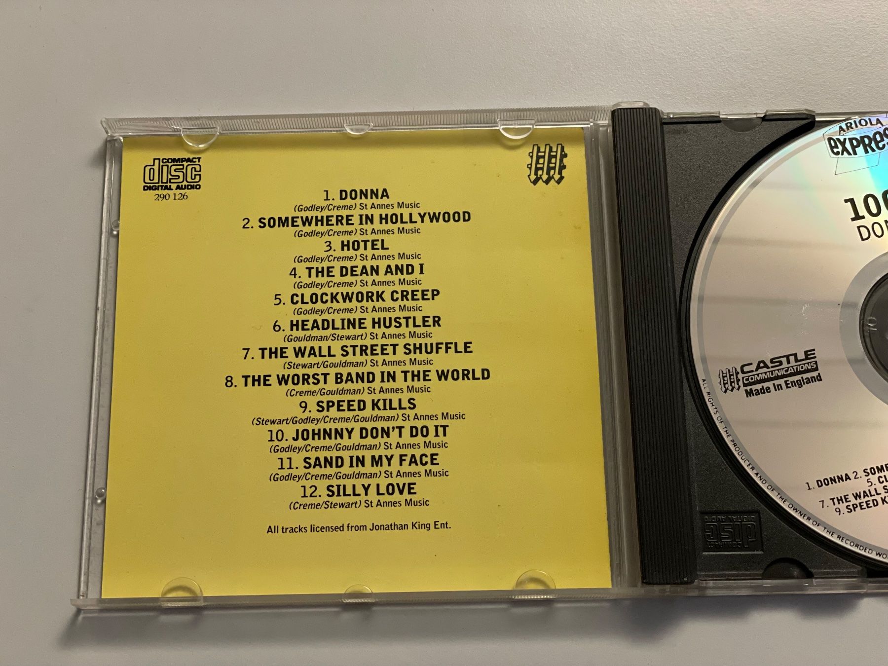 CDs: 10cc-Donna – D'occasion à Muri b. Bern par AdidasCollector 3