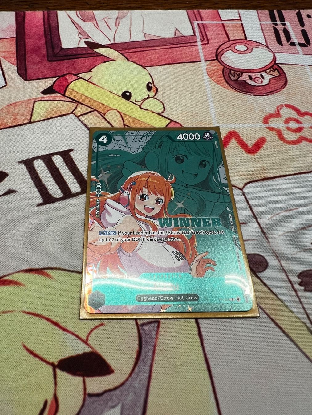 Bandai Carte collezionabili: Nami P-102 Winner Card – Nuovo (secondo la descrizione) da Arbon venduto da aar_s5vb