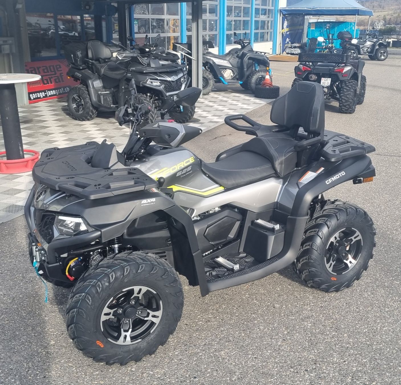 Cf Moto ATVs / Quads: CF Moto DLX EPS 625 4x4 – Neu (gemäss Beschreibung) aus Trimmis von 0004 3