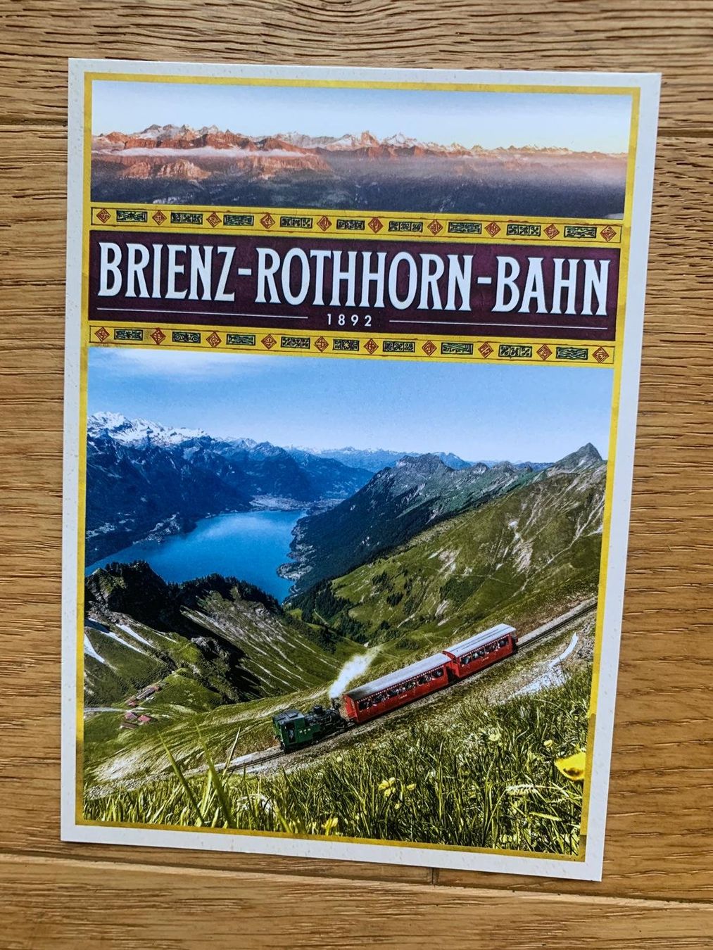 Cartoline postali: 3 er Set Postkarten Brienz Rothorn Bahn – Usato da Grossdietwil venduto da fab_8bdy 2