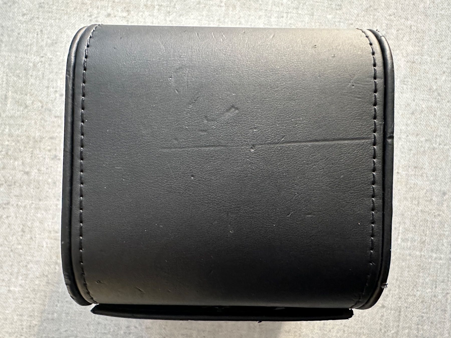 Scatole porta orologi: IWC Black Protective Travel Case Box / Reise Etui – Usato da Matten b. Interlaken venduto da cour13 5