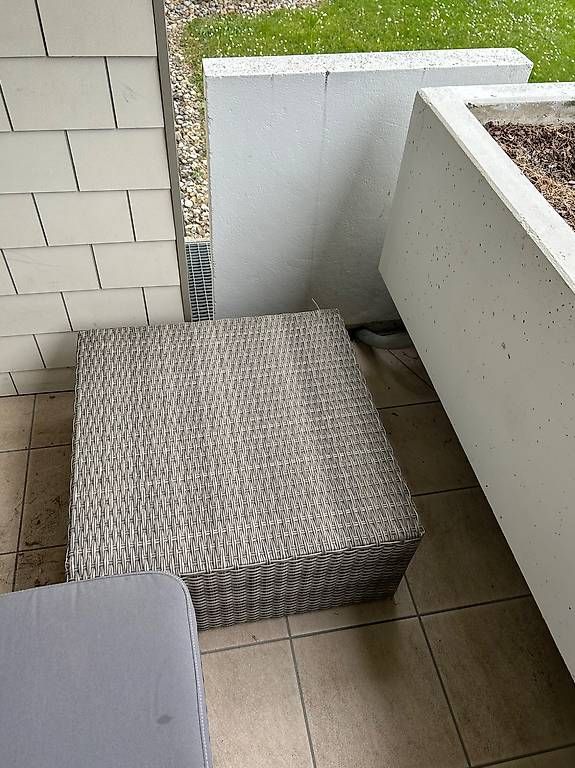 Divani: Gartenmöbel - Rattan, grau – Usato da Rickenbach b. Wil venduto da DomeLu 1