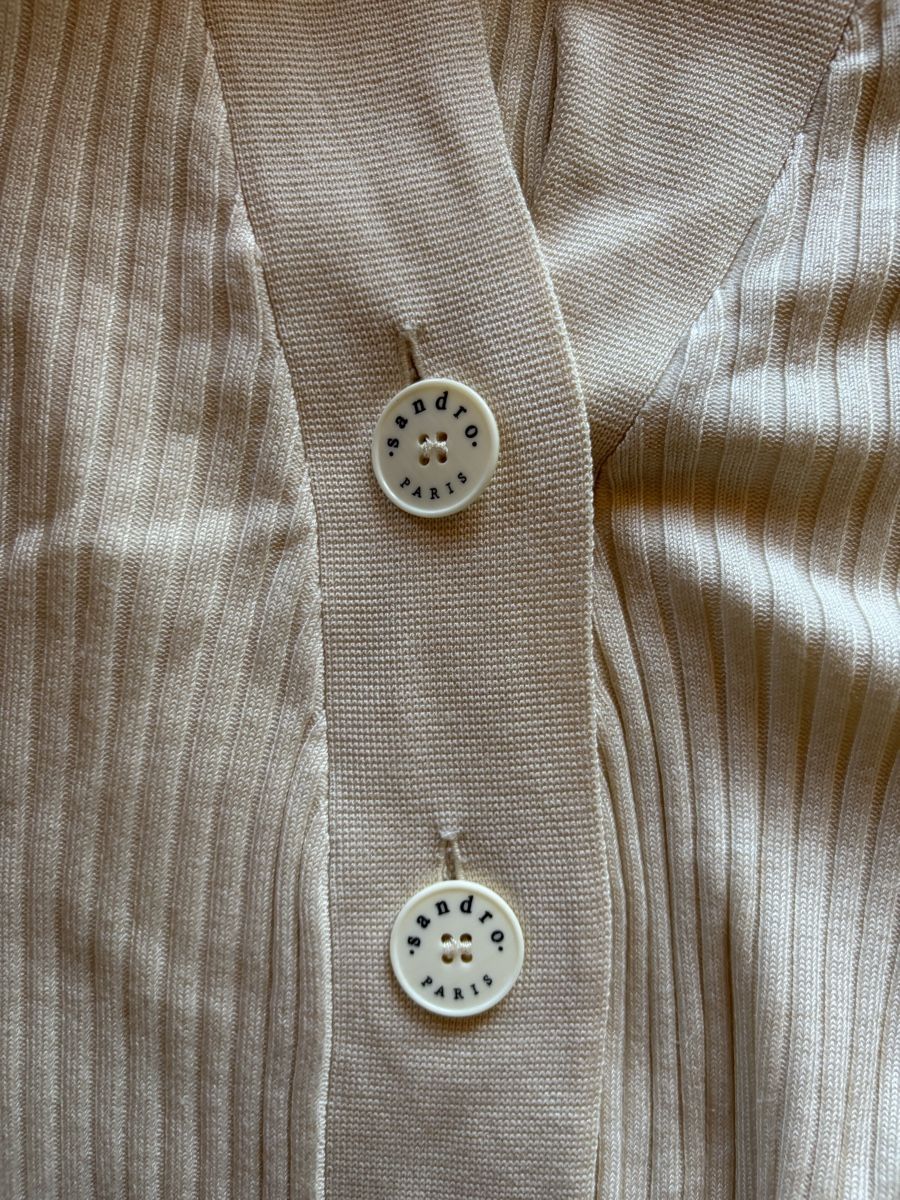 Sandro Giacche: Sandro Beige Cardigan – Usato da St.Josefen venduto da lop_lh8d 6