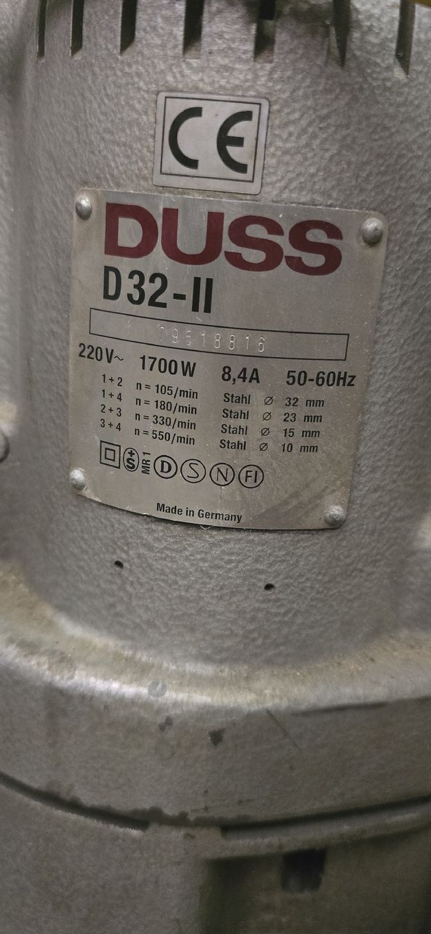Duss Trapani: Magnetbohrmaschine Duss MK3 – Usato da Weiningen ZH venduto da ped_fbx2 4