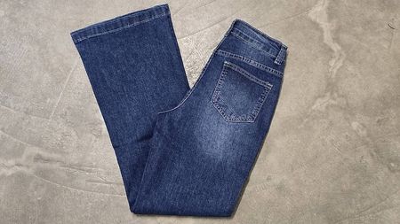 Wide Leg Jeans - S - Schlaghose 👖