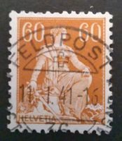 Z.Nr. 140 Sitzende Helvetia, FELDPOST 11.1.41