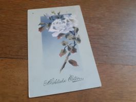 KITSCH - WEISSE ROSE - ENGWILEN - 1916 - BOLL MAERWIL TG