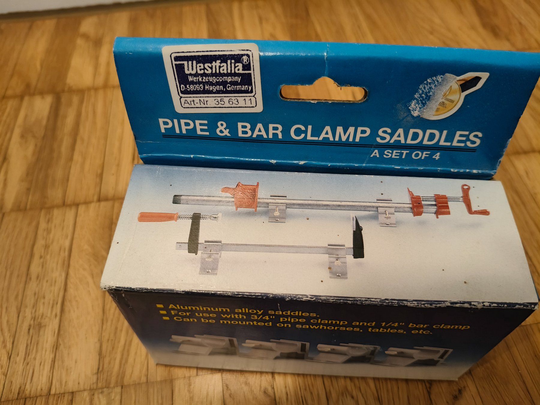 Wandhalterungen: Westfalia Rohrschellen Set 4Stck neu originalverpackt – Gebraucht aus Burgdorf von pat_sm8k 1