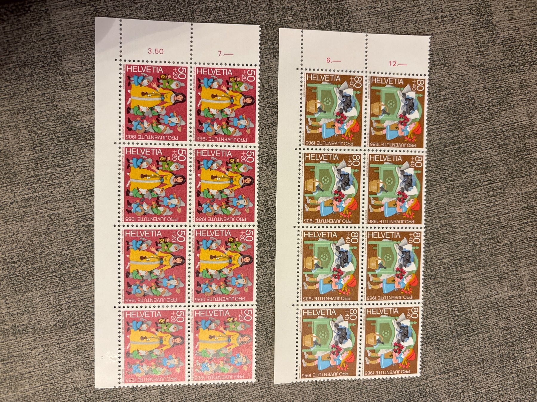 Tous les timbres: Briefmarken, Briefmarkensammlung – Neuf (Voir description) à Ziefen par adr_vts8 2