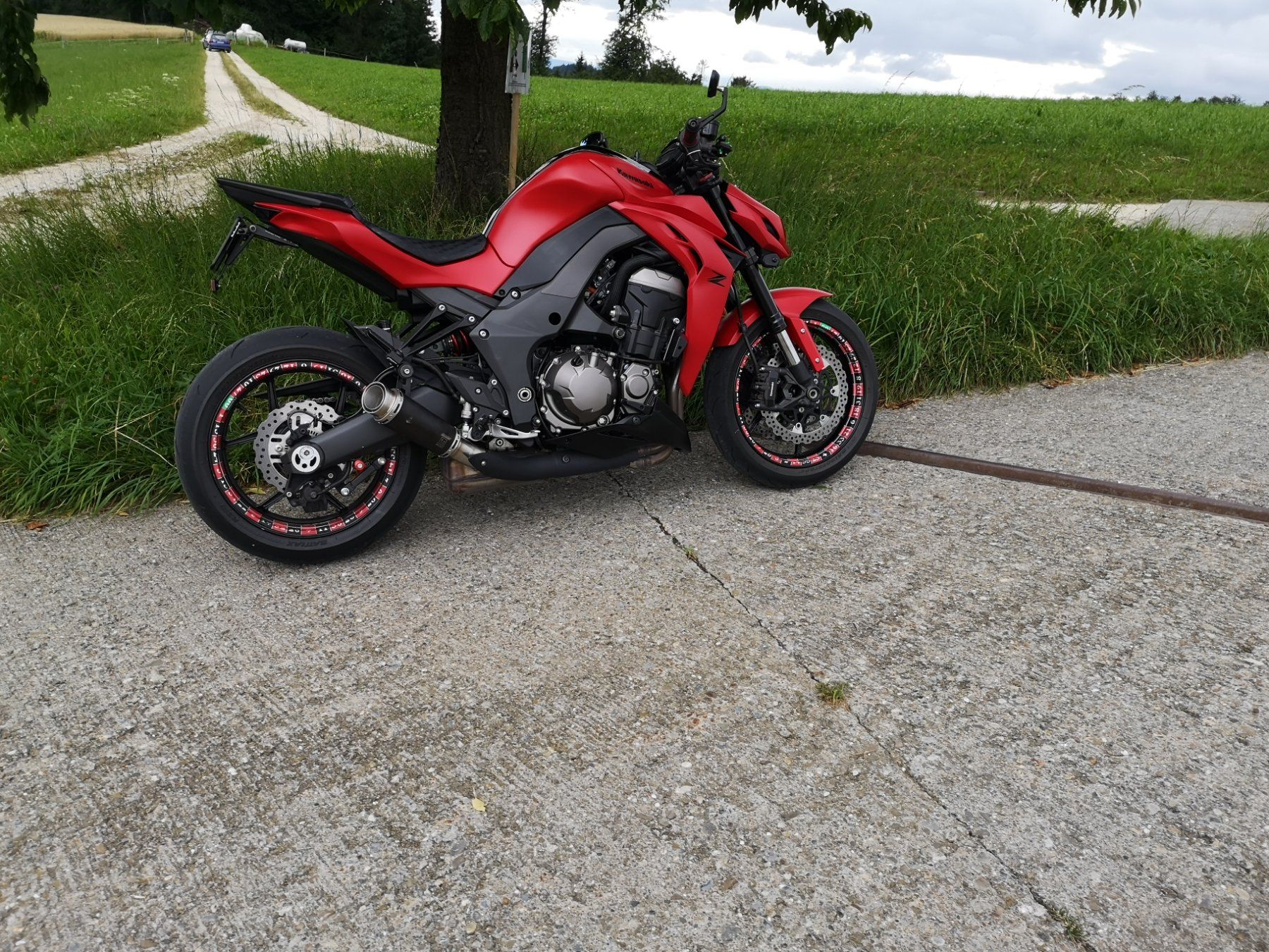 Kawasaki Route: Kawasaki Z1000 – D'occasion à Attelwil par Roelli2000 2