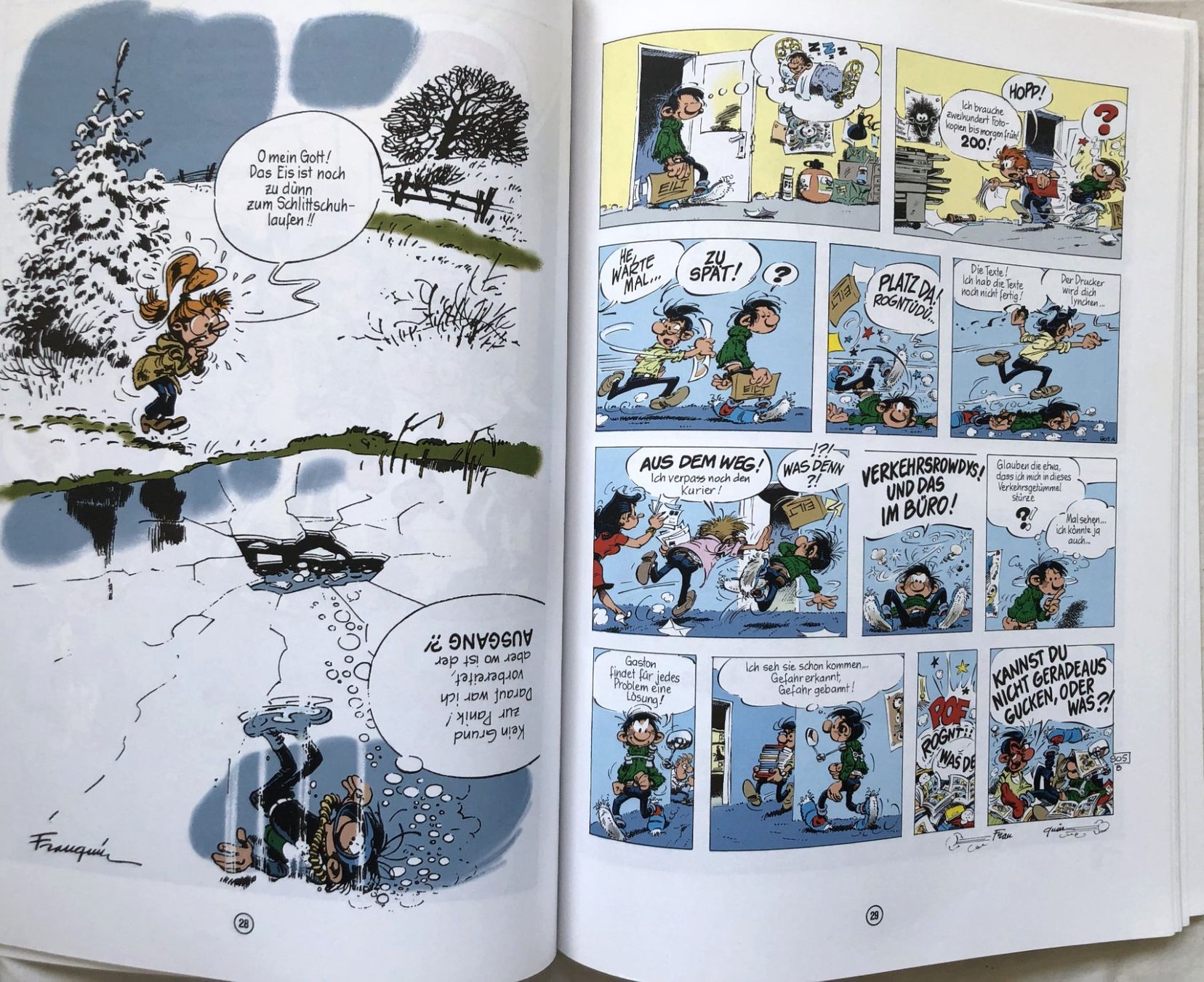 Comics: GASTON - Nr.18 - Gesammelte Katastrophen – Gebraucht aus Schaffhausen von durruti 3