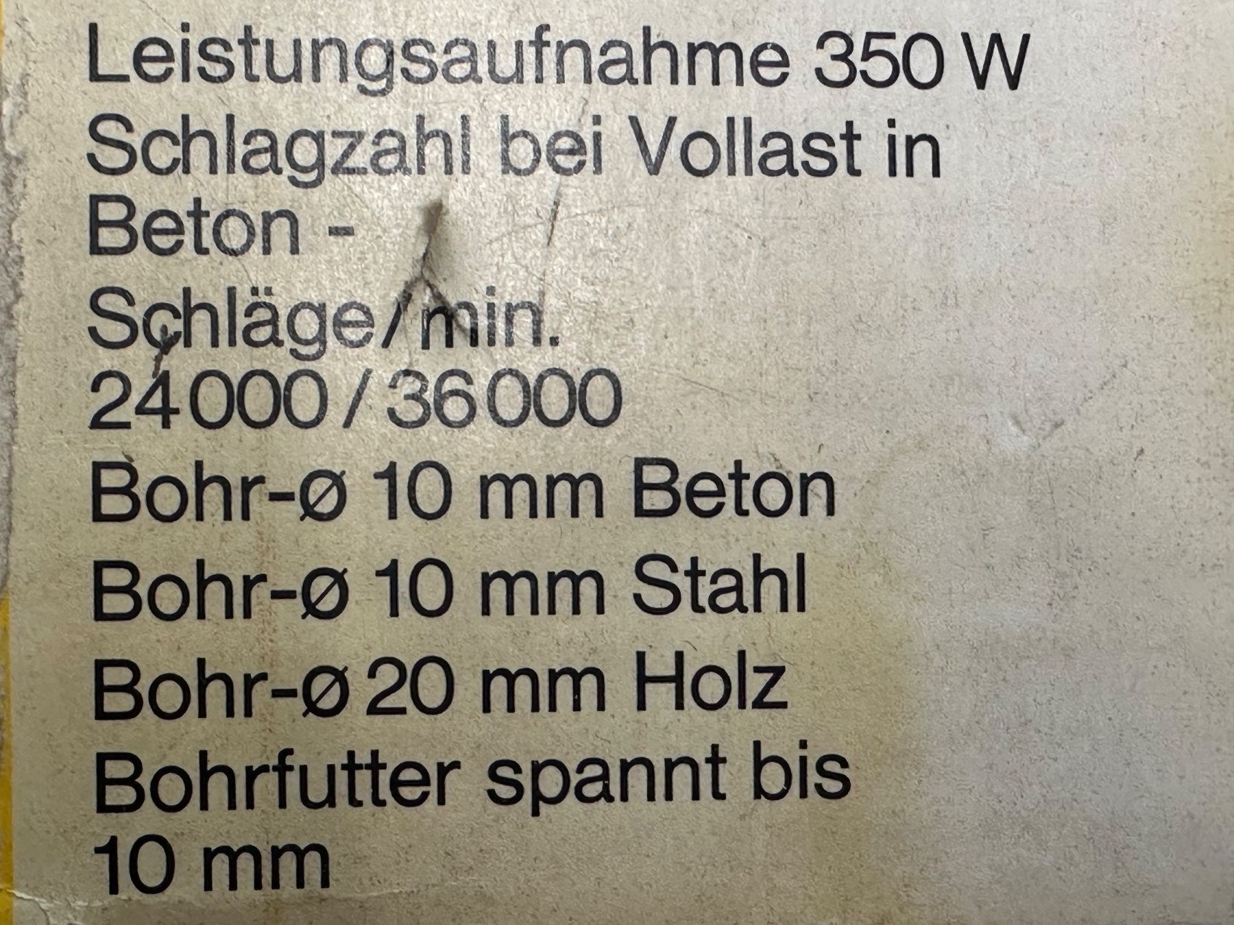 AEG Alle Werkzeuge: AEG Zweigang Scklagbohrer – Gebraucht aus Basel von ReginaSchuerch 3