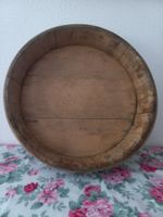 Mutte Holzgefäss Antik für Decor D=60 x H14cm (Div. Artikel)