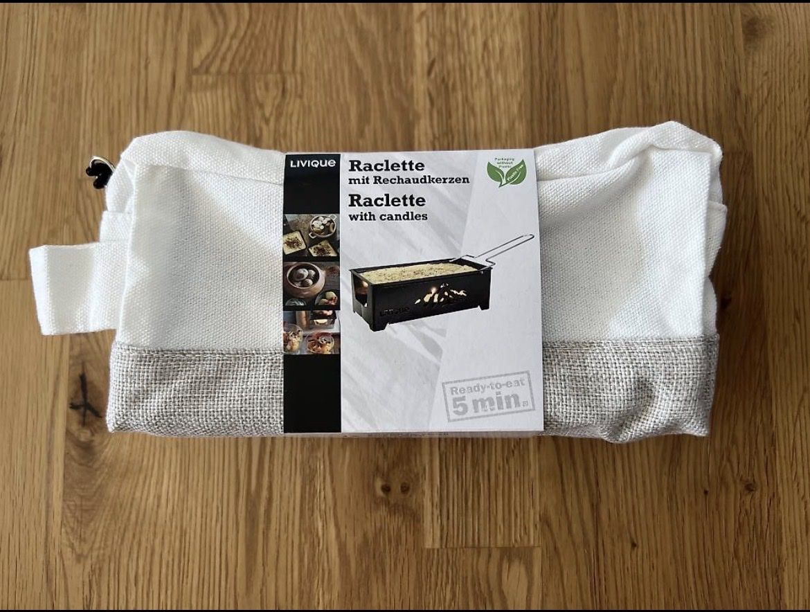 Elettrodomestici da cucina: Raclette-Set mit Rechaudkerzen – Nuovo e nell'imballaggio originale da Tumegl/Tomils venduto da tbottoni