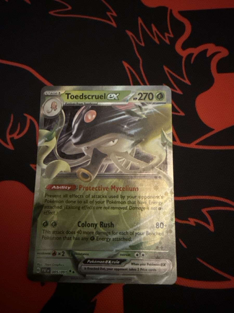 Pokémon Carte collezionabili: Pokémon Toedscruel EX 005/091 Holo  – Nuovo (secondo la descrizione) da Basel venduto da ari_s727 1
