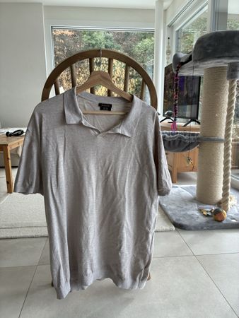 Polo Massimo Dutti XXL Beige - Été, Léger, Parfait!