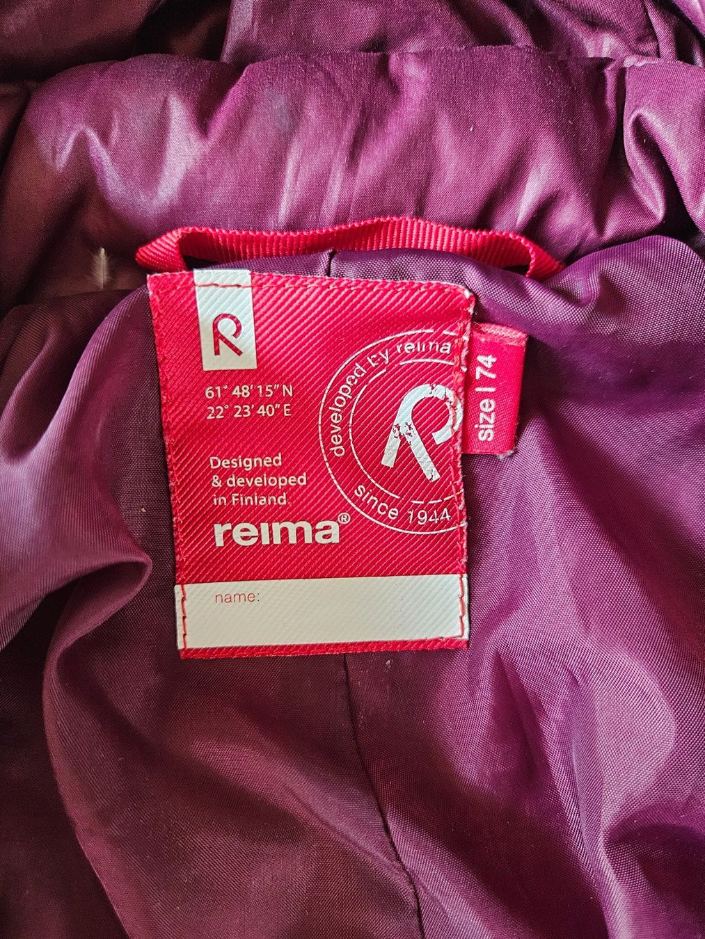 Reima Completi: Skianzug von Reima – Usato da Cham venduto da gr80 3
