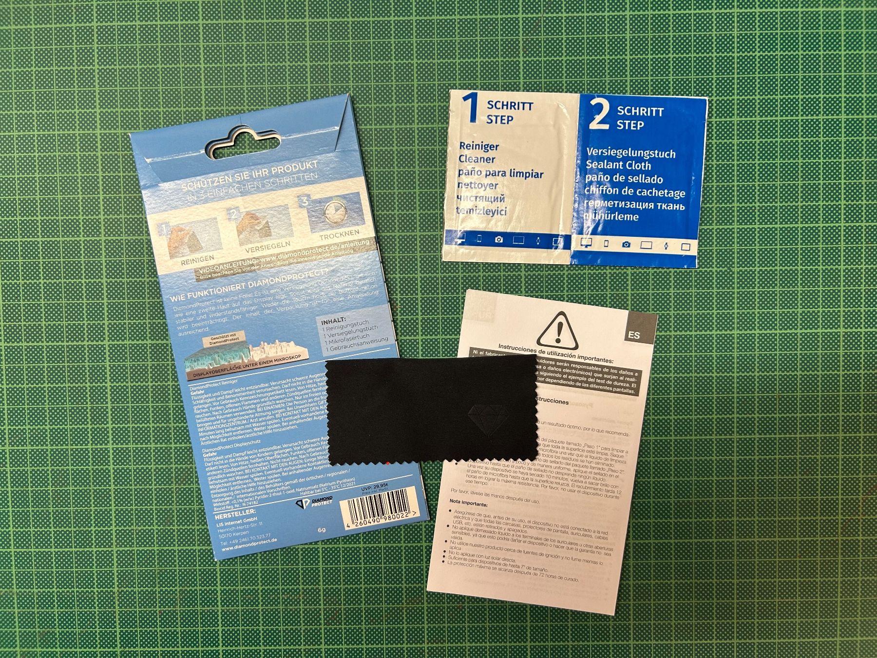 Cover & Protezioni schermo: Diamond Protect Displayschutz universal neu – Nuovo e nell'imballaggio originale da Zürich venduto da LuZ_8005